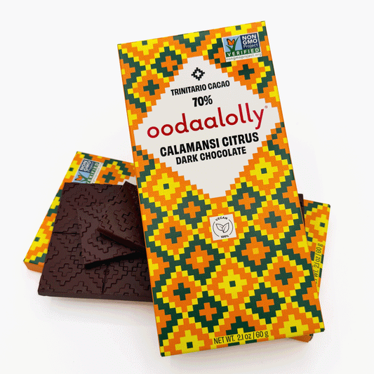 Vegan Dark Chocolate with Calamansi Citrus