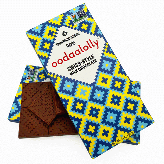 Oodaalolly's Swiss-Style Milk Chocolate 40%